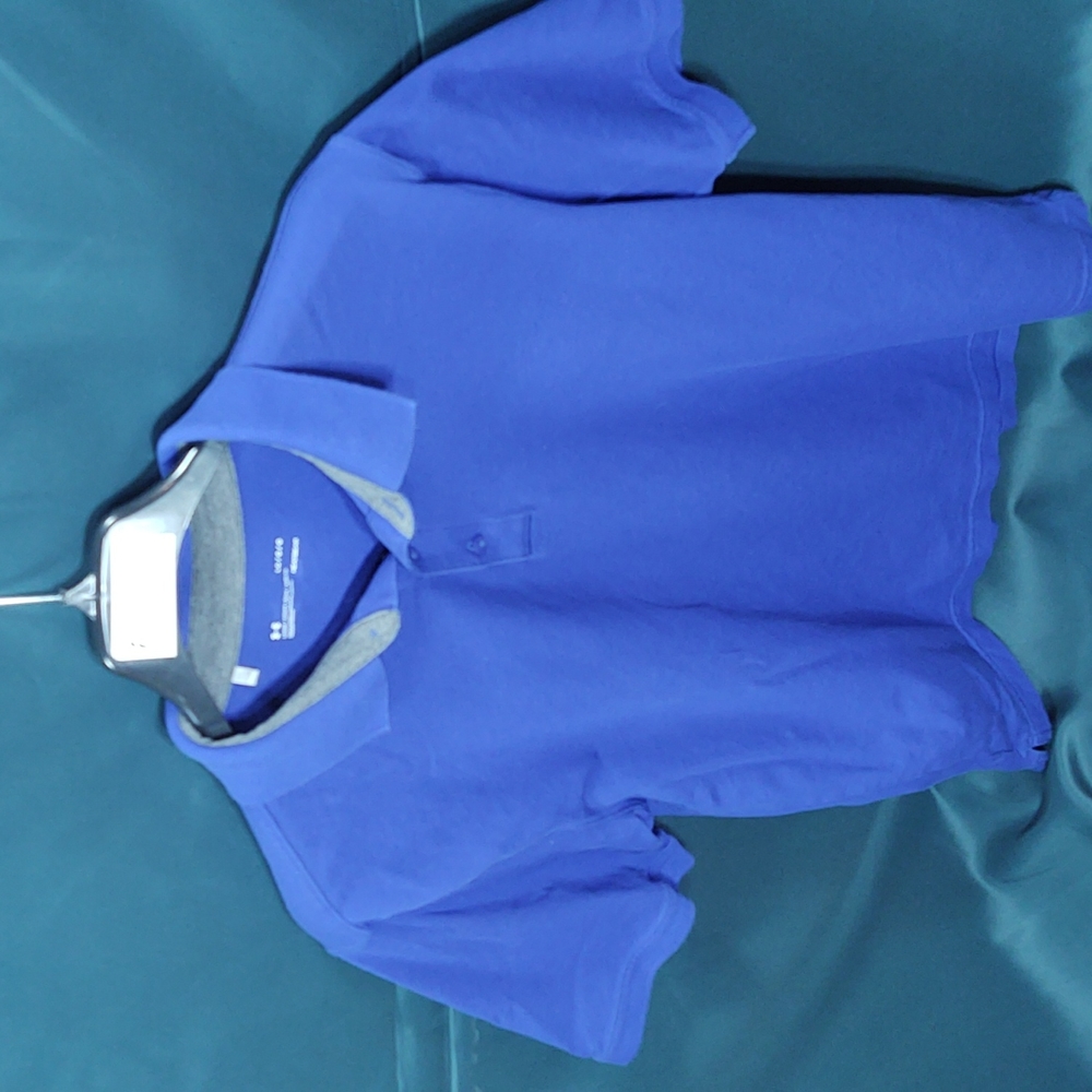 Under Armour casual short sleeve dress shirt Sz L